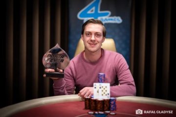 Jesper Van der Veen Winner of the Poker Fever CUP