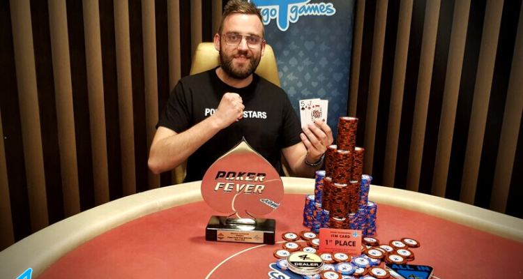 Poker Fever Special Bartosz Flisiewicz The winner of the Poker Fever CUP - March 2022